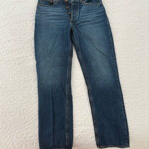 Rag & Bone Dark Blue Straight Leg Jeans